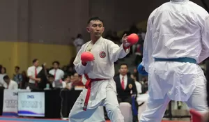 Ikuti Kapolda Cup IV Kejurda Inkanas Jawa Barat, Atlet Karate Purwakarta Sabet Puluhan Medali