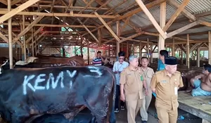 Jelang Idul Adha 2024, Plh Sekda Kabupaten Purwakarta Sidak Pasar Hewan Ilegal