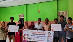 Bareng Relawan Inspirasi Desa Berdaya Gempol, Rumah Zakat Indonesia Bantu Perekonomian Umat