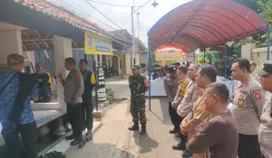 Polda Jawa Barat Lakukan Penilaian Pos Sat Kamling di Wilayah Polres Purwakarta