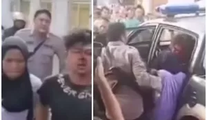 Video Pasutri Babak Belur Diamuk Massa Setelah Curi Motor Milik Temannya di Kabupaten Brebes, Jawa Tengah