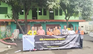 Berbagi Berkah Idul Adha 1445H, SBI Pabrik Narogong Salurkan 27 Hewan Qurban