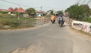Sering Bikin Macet Karena Sempit, Warga Minta Pemkab Karawang Segera Tepati Janji Perbaiki Jembatan Irigas Bakantambun