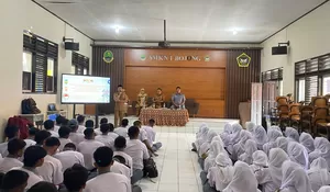 Bentengi Pelajar Dari Bahaya Narkoba, Polres Purwakarta Intensifkan Sosialisasi P4GN