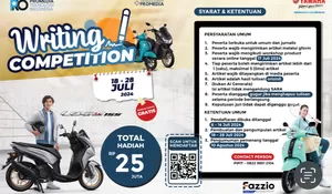 Ayo Ikut Lomba Menulis tentang Yamaha Fazzio dan Lexi 155cc, Hadiahnya Puluhan Juta, Cek di Sini Syarat dan Ketentuanya