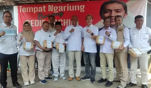 Dedie A Rachim Dukung Program Makan Bergizi Gratis Presiden Terpilih di Kota Bogor