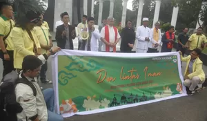 Sambut Pilkada 2024, Tokoh Lintas Iman di Bogor Gelar Doa Bersama di Tugu Kujang