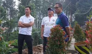Tanam Pucuk Merah, Ingin Kawasan Puncak Bogor Seperti 20 Tahun Lalu