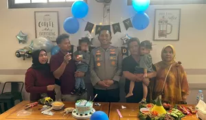 Genap Berusia 2 Tahun, Bayi Tertukar di Bogor Rayakan Ulang Tahun Bersama, Kapolres Tanggung Biaya Sekolahnya hingga SMA