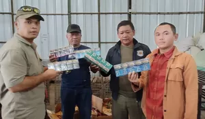Kena Garuk Satpol PP, Ratusan Ribu Batang Rokok Ilegal Gagal Beredar di Kabupaten Karawang