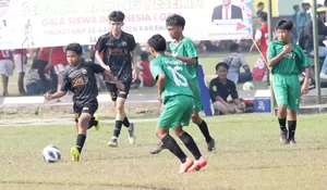 SMPN 6 Taklukan SMPN 3 Karawang Timur 7 Gol Tanpa Balas di Partai Pembuka GSI 2024