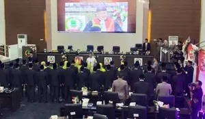 Sah! 50 Anggota DPRD Kabupaten Karawang Resmi Dilantik, Setengahnya Legislator Pendatang Baru