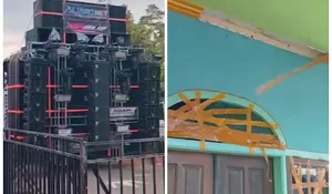 Takut Kaca Pecah Karena Suara Keras Sound Horeg, Warga di Malang Lakban Kaca Jendela Rumah