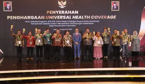 Apresiasi Komitmen Dukung Program JKN, Ratusan Kepala Daerah Diganjar Penghargaan UHC Awards