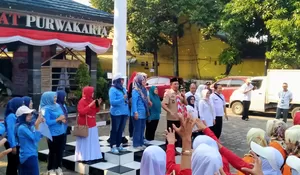 Semarak Hari Kemerdekaan RI ke 79, Kader PKK se-Kecamatan Purwakarta Kota Gelar Perlombaan