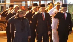 Beri Penghormatan buat Para Pahlawan, Wakil Ketua III DPRD Kota Bogor Ikuti Apel Kehormatan dan Renungan Suci