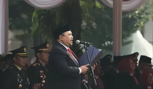 Bacakan Teks Proklamasi, Ketua DPRD Kota Bogor Atang Trisnanto Ajak Generasi Muda Tingkatkan Semangat Juang dan Kolaborasi