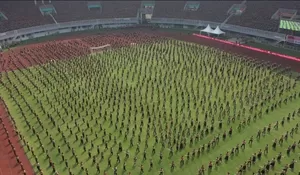 Luar Biasa! 50 Ribu Anggota Pramuka Penuhi Stadion Pakansari