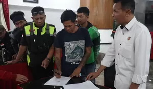 Sempat Bentrok saat Aksi, Sopir Angkot dan Ojek Online di Kota Sukabumi Sepakat Damai