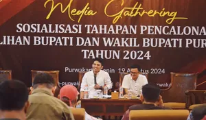 Pilkada 2024, KPU Purwakarta Targetkan Pastisipasi Pemilih di Lebih dari 84,4 Persen