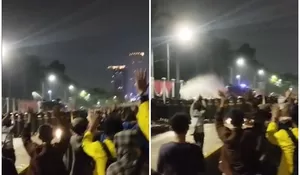 Kondisi Terkini Aksi Demo Tolak RUU Pilkada di Gedung DPR RI, Massa Dipukul Mundur Polisi dengan Water Canon