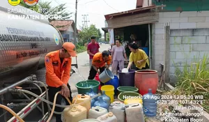 Dua Kecamatan di Bogor Mulai Alami Kekeringan dan Krisis Air Bersih, Ribuan Warga Terdampak