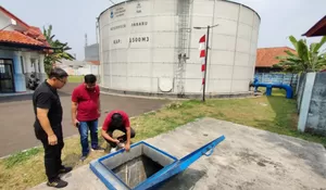 Atasi Gangguan Aliran Air di Bogor Barat, Perumda Tirta Pakuan Pasang Alat Pompa Dorong di Reservoir Jabaru