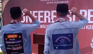 Achmad Fahmi dan Dida Sembada 'Bawa' Pesan Tan Malaka saat Daftar ke KPU, Resmi Ikut Pilkada Kota Sukabumi
