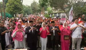 Didukung Koalisi Bogor Nyaman, Pasangan Atang-Annida Daftar ke KPU Kota Bogor