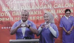 Hadirkan Salam Cinta, Atang Annida Semangat Ikuti Tes Kesehatan Sebagai Syarat Pilkada Kota Bogor