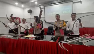 Tawuran Geng Motor Sukabumi Albest, Last Vegas dan Neverdie Nyaris Pecah, Polisi Amankan Pelajar dengan Sajam