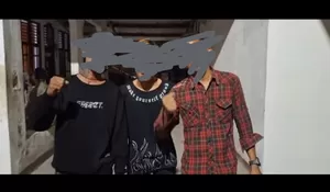 Ngamen Sambil Mabuk, Mulut Bau Alkohol, Tiga Pengamen di Karawang Digaruk Satpol PP