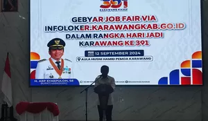 Bupati Aep Syaepuloh Buka Job Fair di Karawang, Siapkan Lowongan Kerja buat 1.000 Pencaker