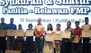 Rangkaian FMP 2024 Resmi Berakhir, Tebar Penghargaan untuk Relawan hingga Sponsor