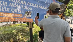 Dishub Klaim 75 Persen Masyarakat Sudah Bayar Parkir Non Tunai di Jalan Tegar Beriman Selama Uji Coba