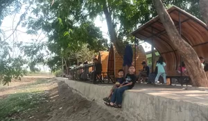 Situ Cakra Wijaya Karawang: Tempat Wisata Gratis dengan Jajanan Kulinernya yang Lengkap