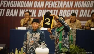 Dapat Nomor Urut 2 di Pilbup Bogor 2024, Bayu - Kang Mus Gaungkan Perubahan Besar