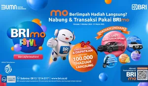 Berlimpah Hadiah! BRImo FSTVL Hadir Kembali Untuk Para Pengguna Setia Super Apps BRImo, Catat Syaratnya