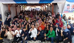 Cawagub Jabar Ilham Habibie Berkunjung ke Kantor DPD NasDem Purwakarta