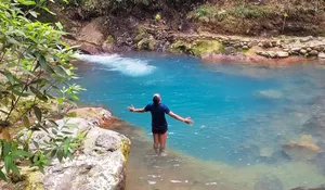 Menyelami Pesona Telaga Biru Cawene, Destinasi Wisata Alam di Pamijahan Bogor