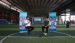 Pasangan Dokter Rayendra-Eka Maulana Dapat Dukungan dari Kapten Timnas Futsal dan Pemain Terbaik Indonesia