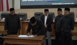 Pemkab dan DPRD Kabupaten Sukabumi Sepakati APBD Tahun 2025 di Angka Rp4 Triliun