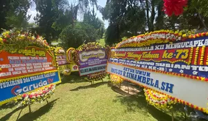 Prabowo Ulang Tahun, Padepokan Garuda Yaksa Hambalang Dibanjiri Karangan Bunga, Pembekalan Hari Kedua Diikuti Calon Wamen