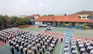 Pendidikan Karakter untuk Pelajar Disdikpora Karawang Gelar Lomba Upacara Bendera