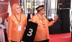 Survey Terbaru LSI Denny JA, Elektabilitas Anne Ratna Mustika Terus Menurun 