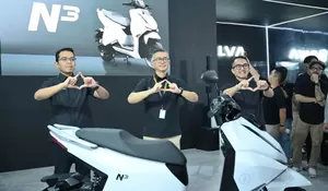 Spesifikasi Motor Listrik ALVA N3, Harga Termurah dengan Jarak Tempuh 140 KM dan Fast Charging