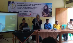DPRD Provinsi Jawa Barat Sosialisasikan Perda Pesantren di Yayasan Miftahul Barokah Warudoyong Sukabumi