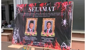 SK Pembekuan BEM FISIP Unair Dicabut Usai Aksi Karangan Bunga Kritik Prabowo-Gibran