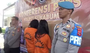 Promosikan Judi Online, Dua Wanita Cantik di Sukabumi Diciduk Polisi, Ternyata Segini Bayarannya