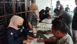 BNNK Sukabumi Tes Urine Ratusan Pegawai PT Great Apparel, Ini Hasilnya